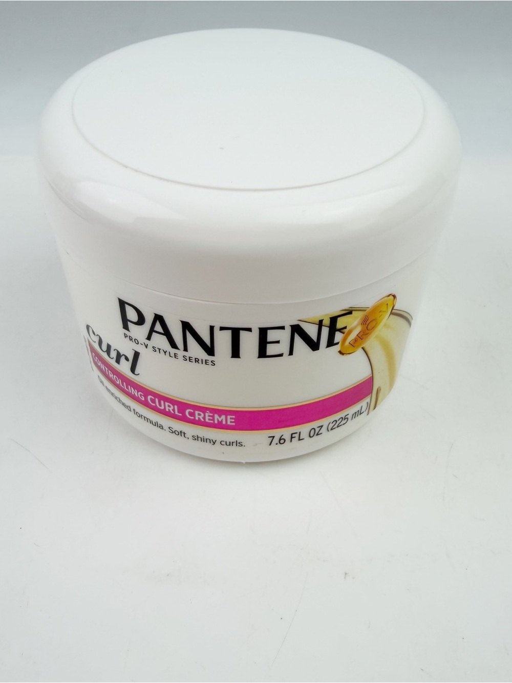 Pantene Pro-V Controlling Curl Crème Oil Enriched Soft Shiny Curls 7.6 oz New